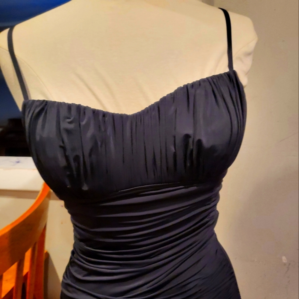 Black stretch swimming suits